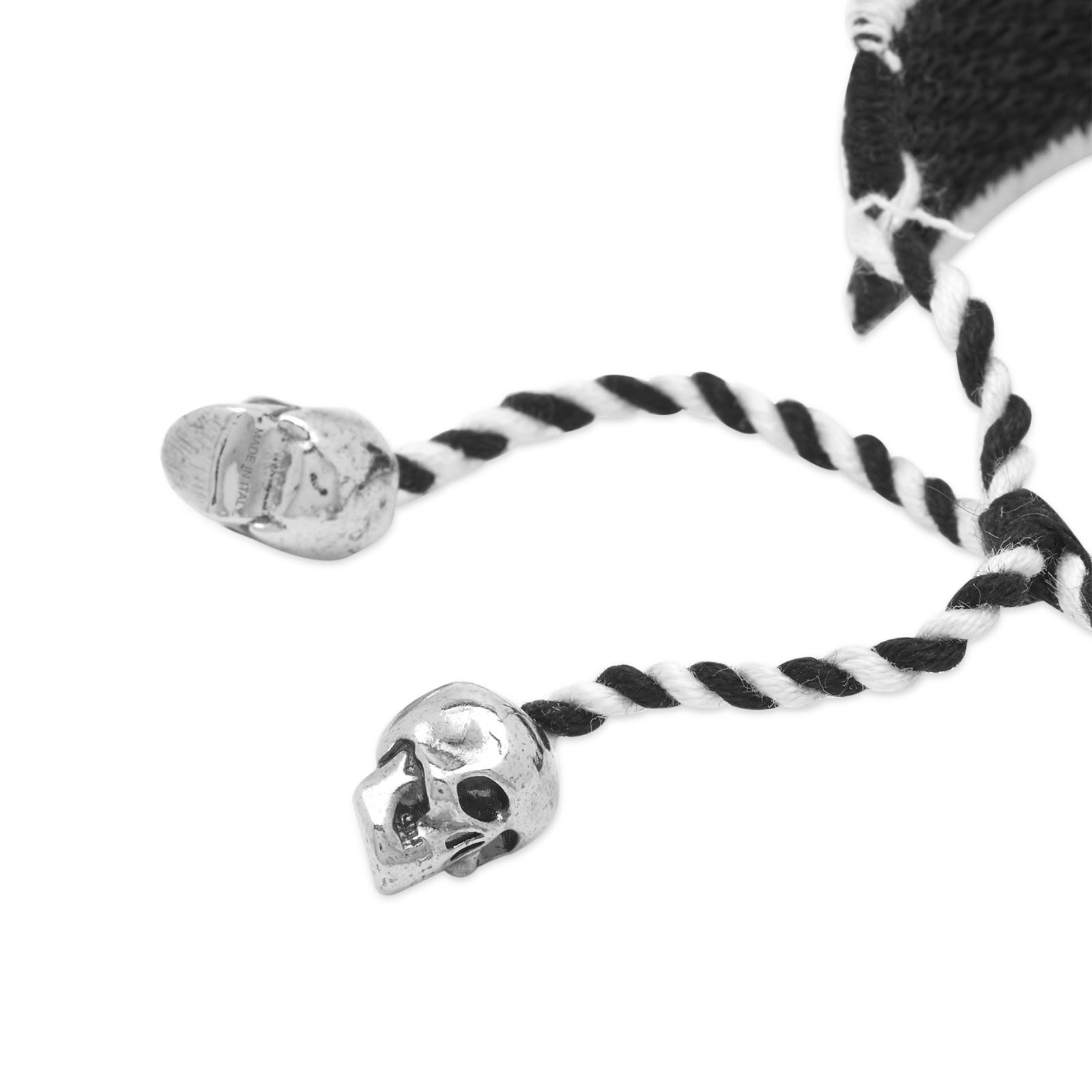 Alexander McQueen Woven Logo Bracelet - 5