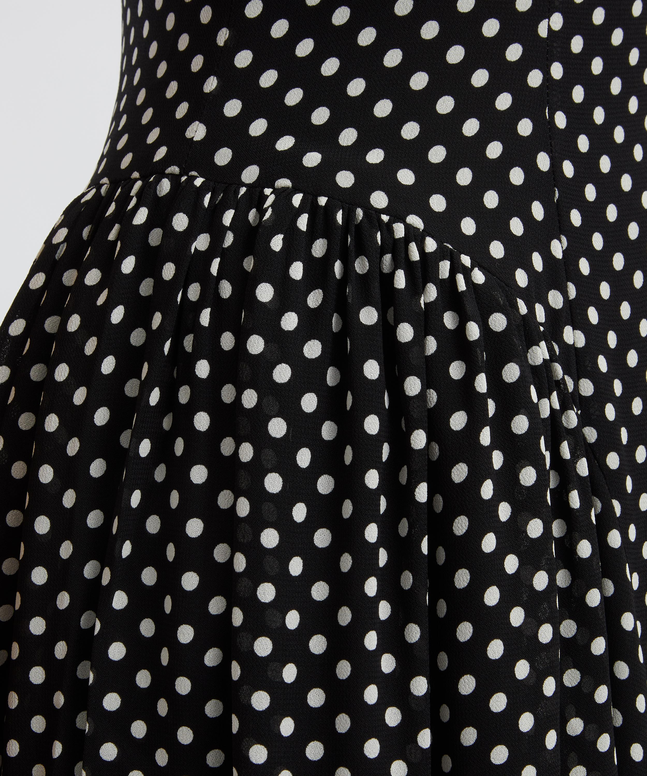 Anelis Caviar Dot Midi Dress - 5