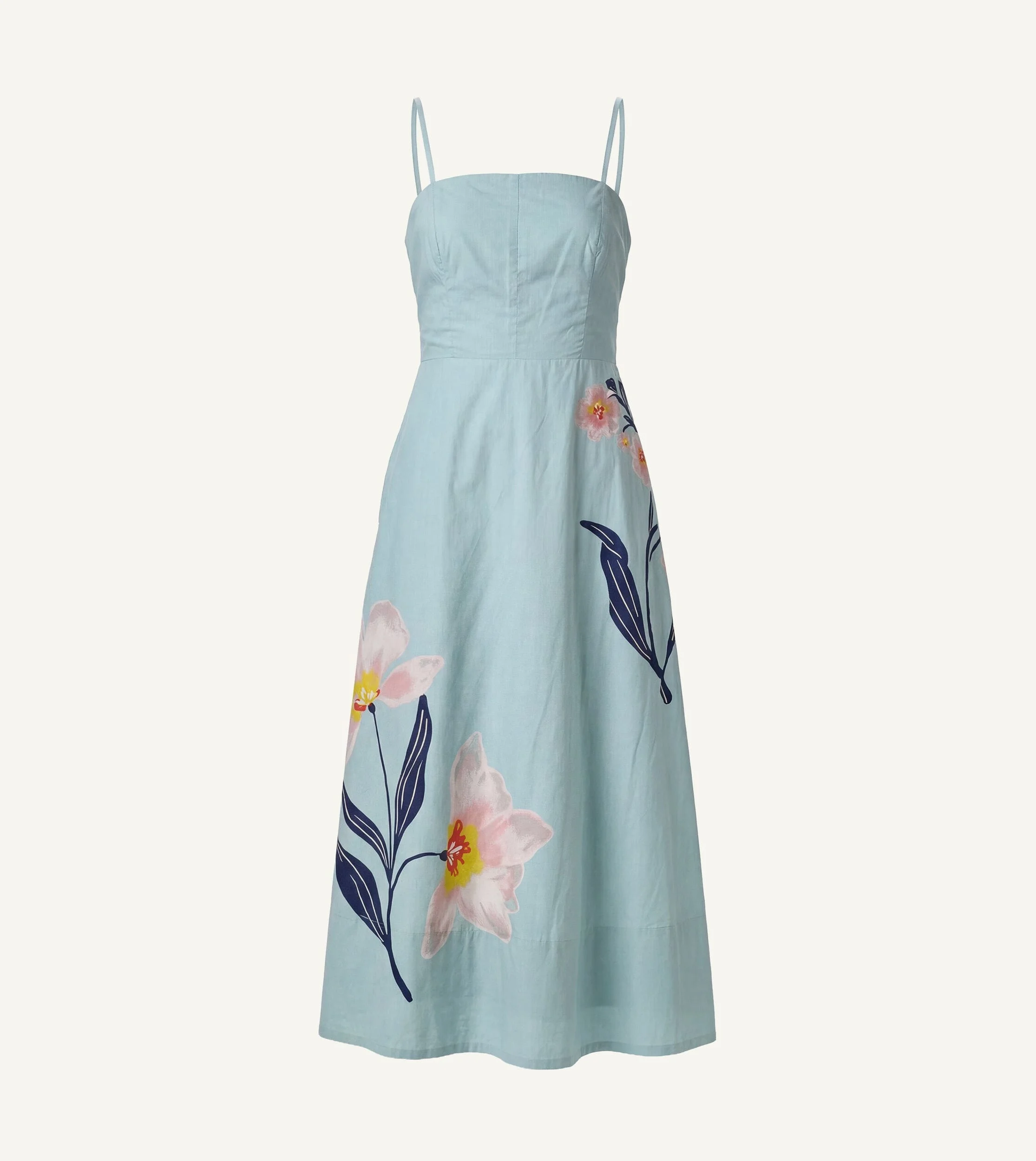 RILEY ANKLE DRESS | MORESCO BLUE SURF - 1