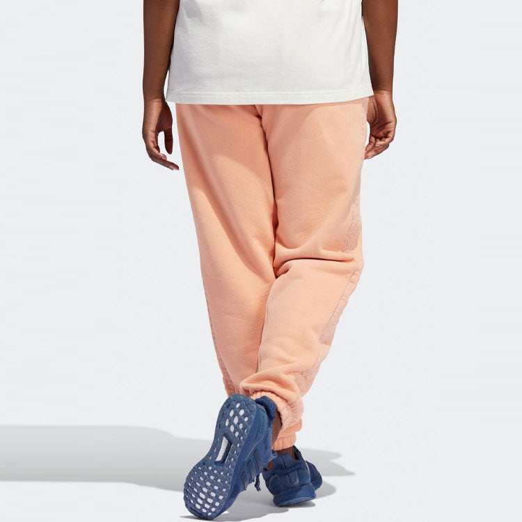 adidas originals x IVY PARK Crossover Casual Solid Color Bundle Feet Long Pants/Trousers Red Pink H6 - 4