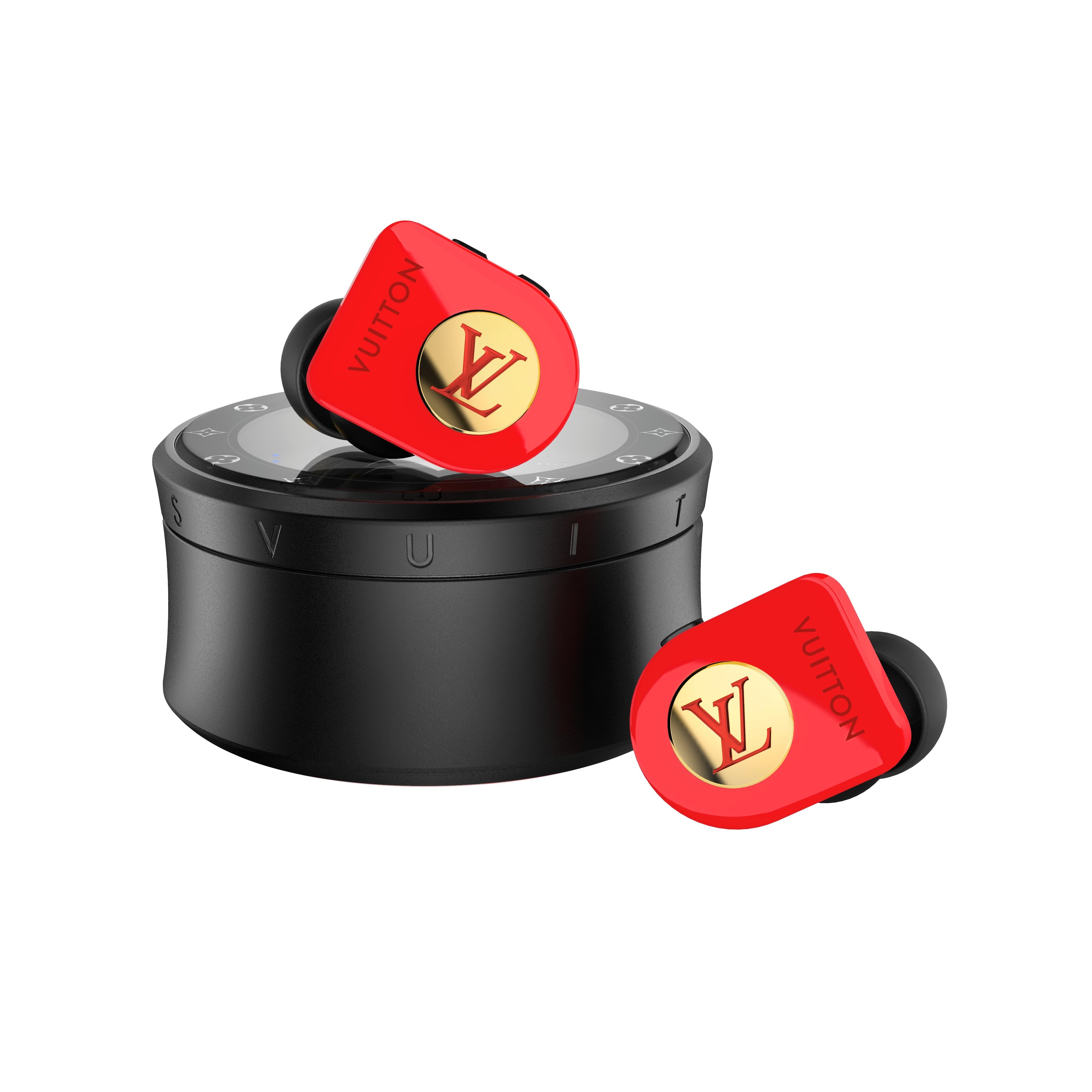 Louis Vuitton Horizon Wireless Earphones - Red - 1