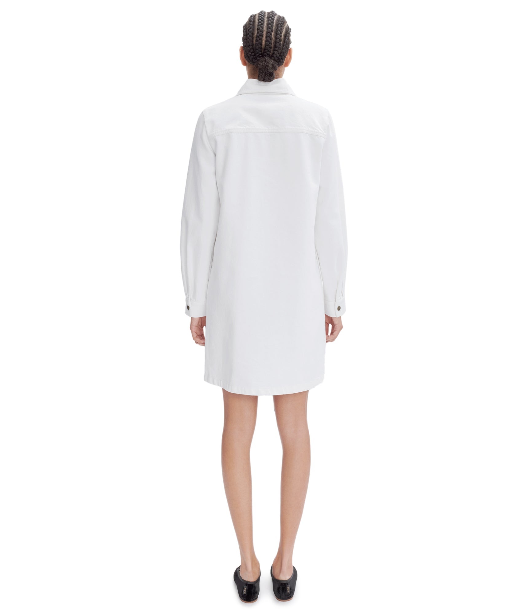 A.P.C.[アーペーセー] Felicity Dress Felicity dress | Dyed organic cotton denim | A.P.C. Ready-to
