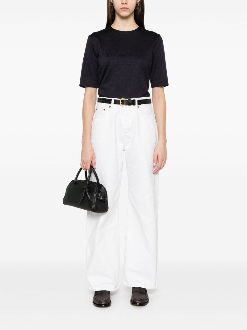 Max Mara Logo wool t-shirt outlook