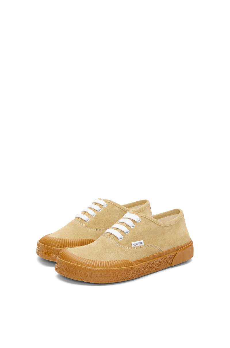 Terra Vulca lace-up sneaker in suede 3
