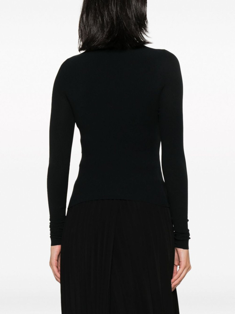 ribbed-knit roll-neck jumper 4