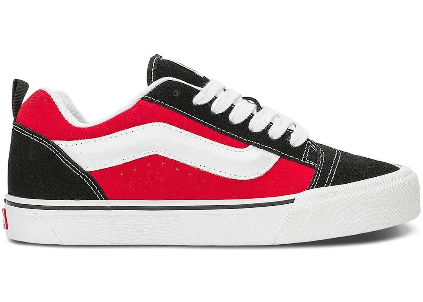 Vans Knu Skool Black Red - 1