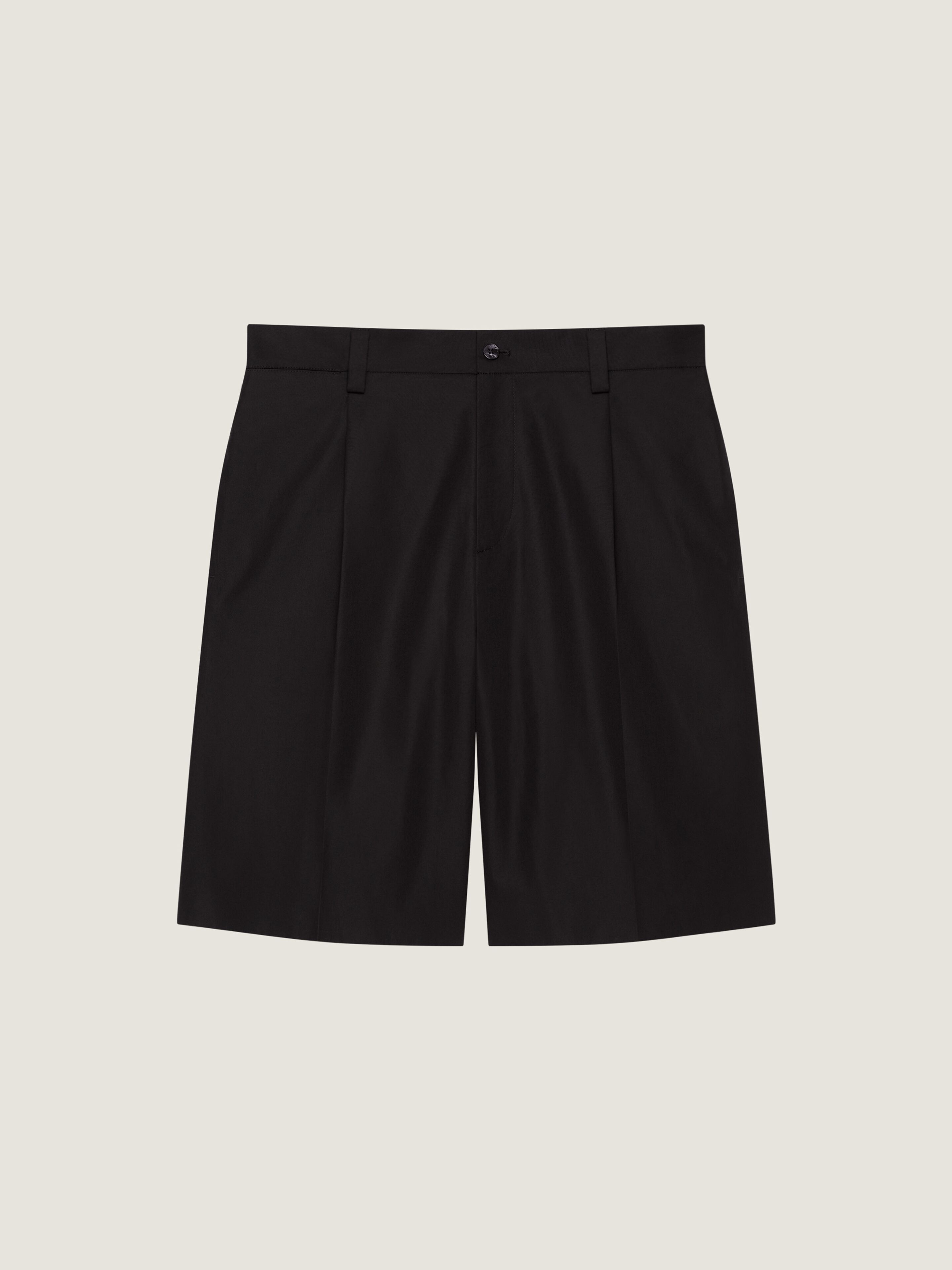 BERMUDA SHORTS IN POPLIN - 1