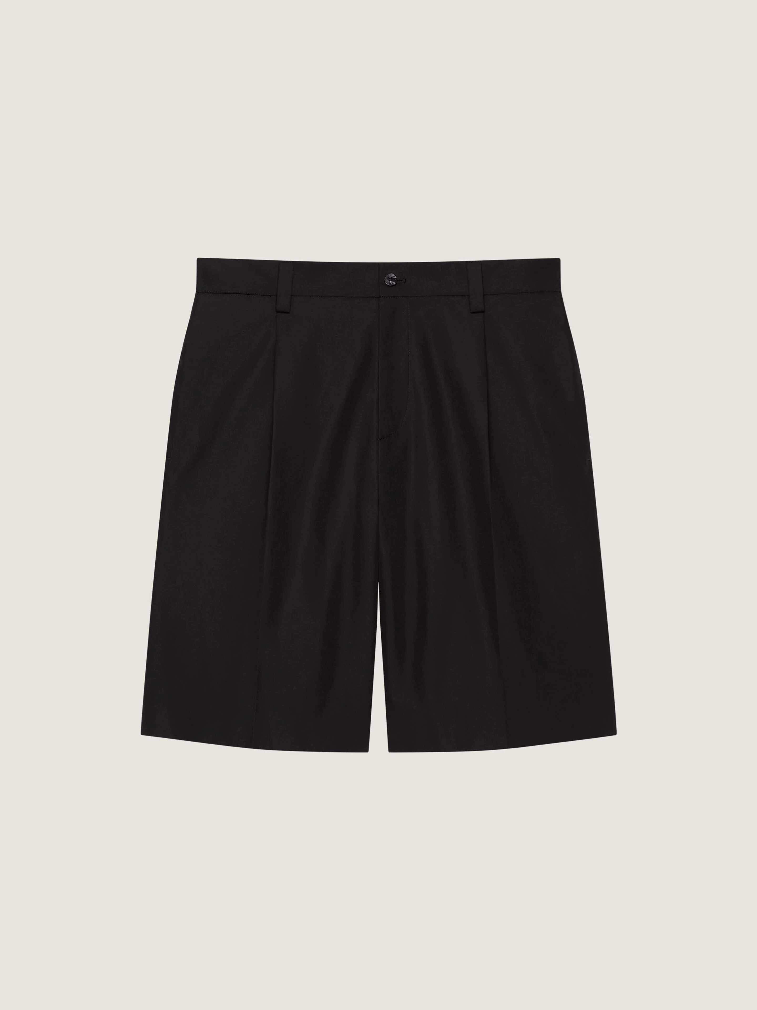 BERMUDA SHORTS IN POPLIN - 1