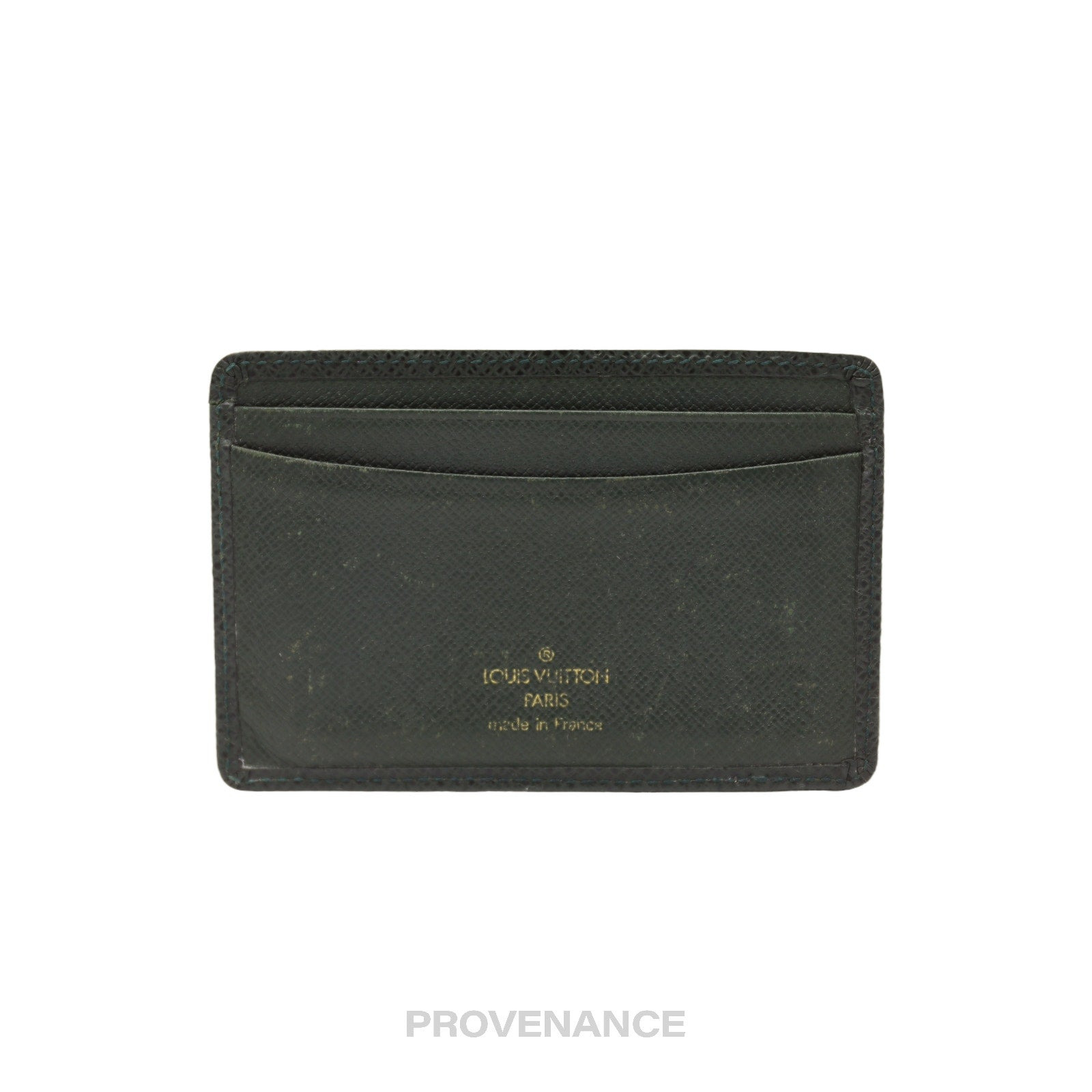 Louis Vuitton Card Holder Wallet - Taiga Epicea Leather - 4