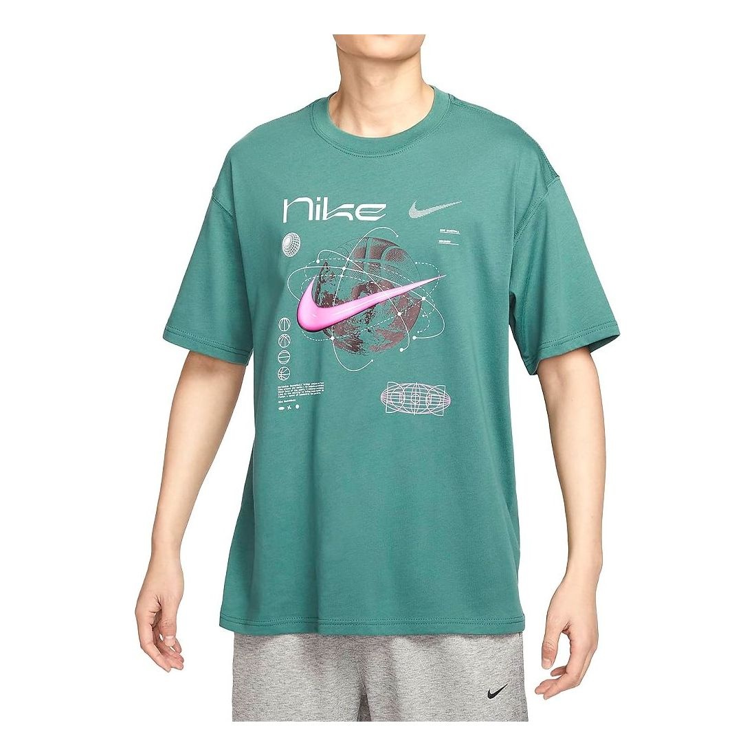 Nike Max90 Basketball T-Shirt 'Green' FV8419-361 - 1