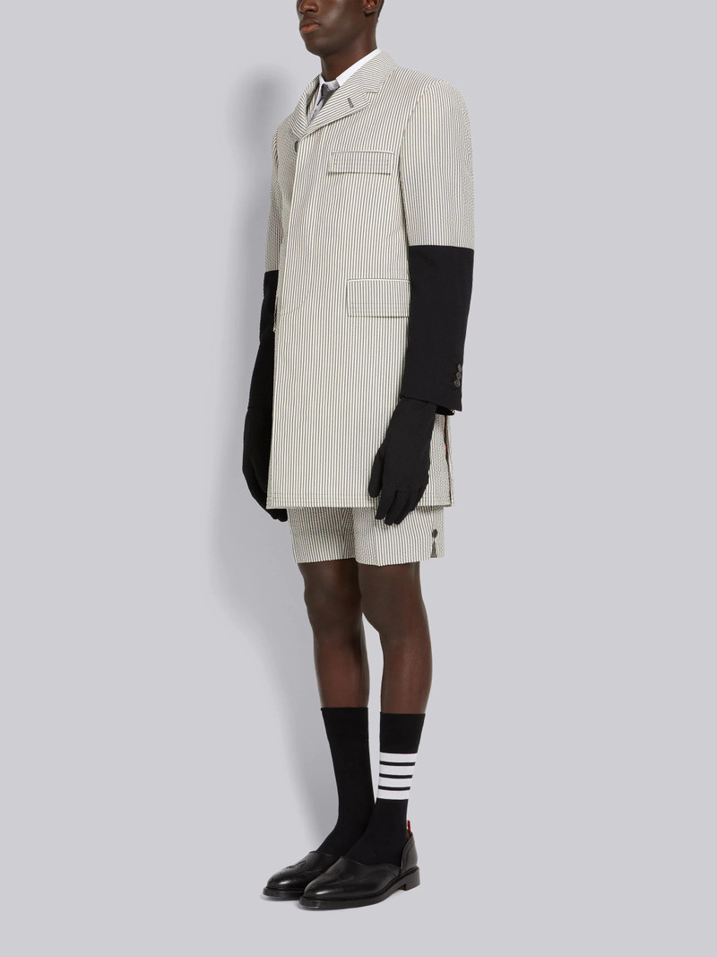 Black Calf Leather Slip On D'orsay Loafer 6