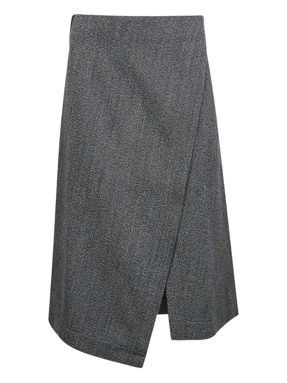 asymmetric wrap skirt - 1