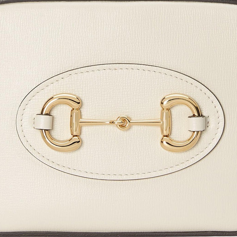 (WMNS) Gucci Horsebit 1955 Small Shoulder Bag 'White' 760196-1AAQD-9022 - 8