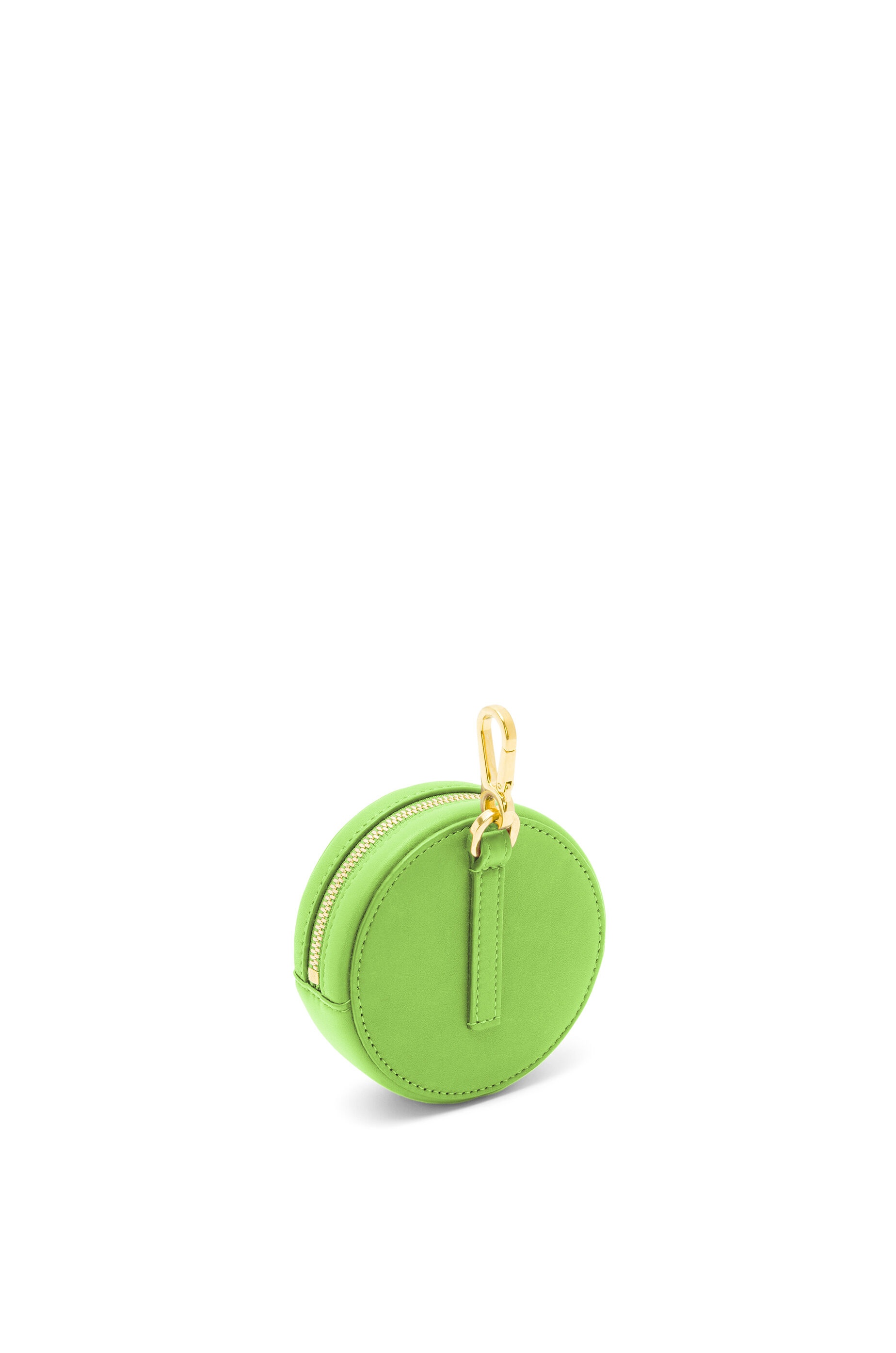 Inflated Anagram cookie  charm in silk calfskin - 2