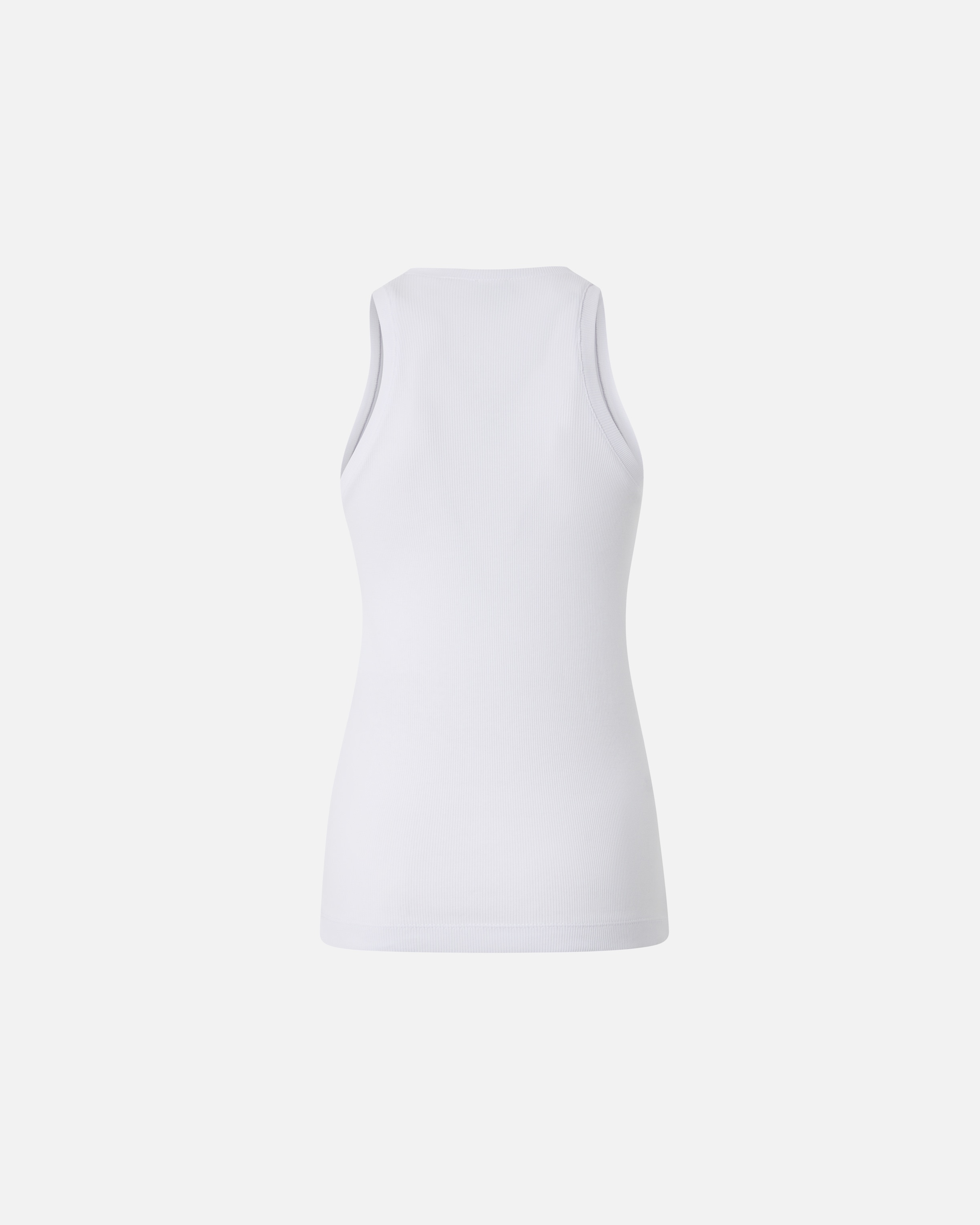 RIBBED KNIT TANK TOP WITH PINKO LOGO - 6
