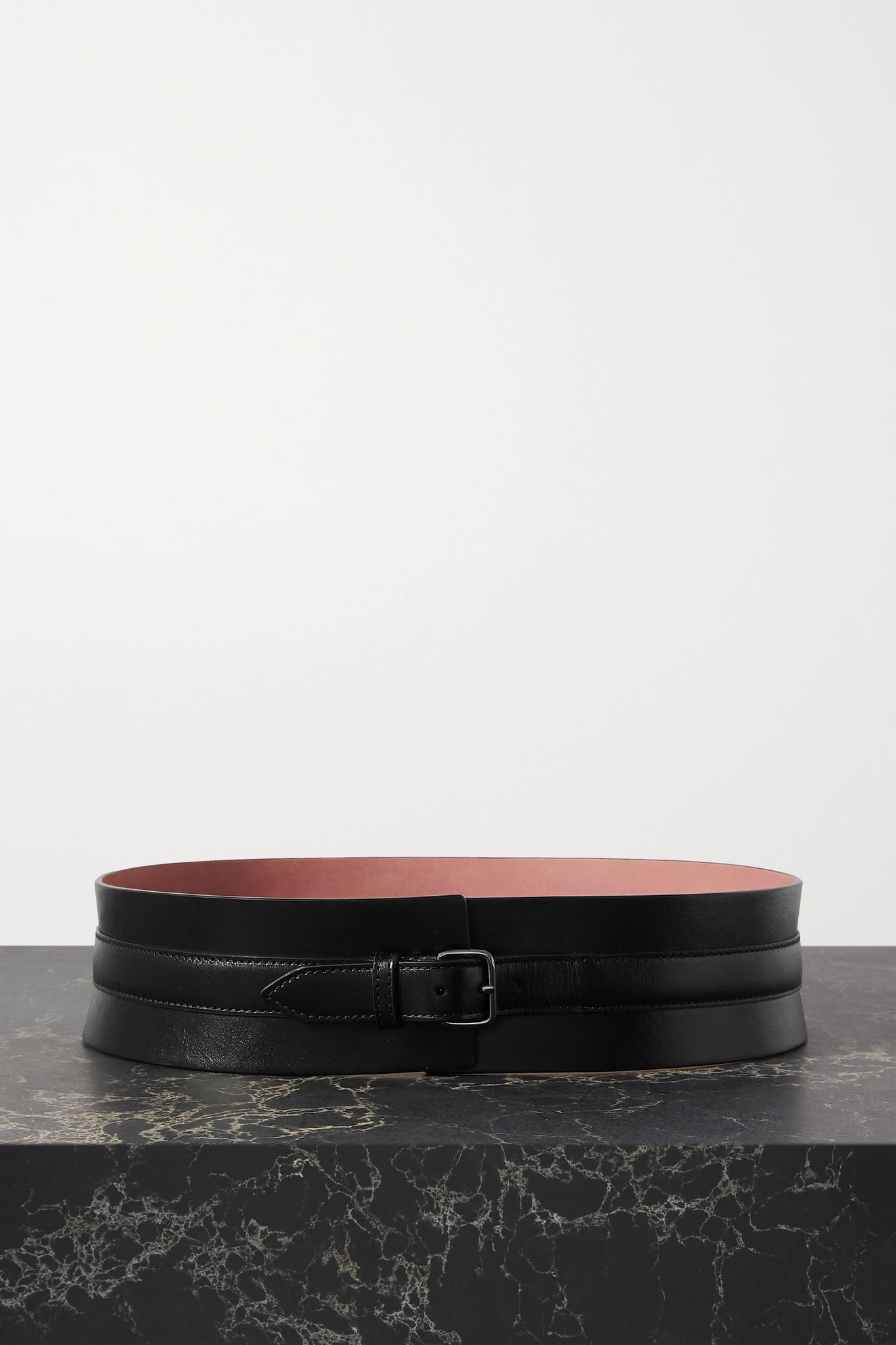 Leather waist belt - 1