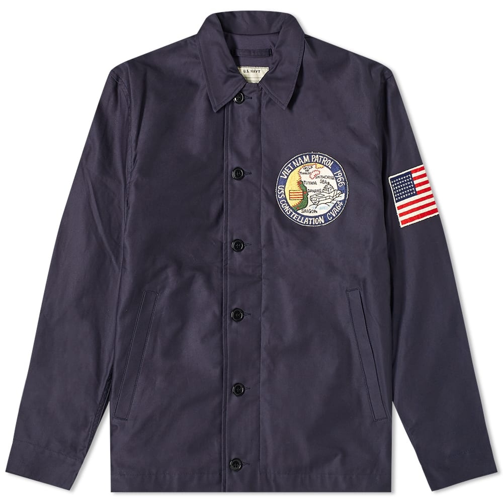 The Real McCoy's USS Constellation Utility Jacket - 1