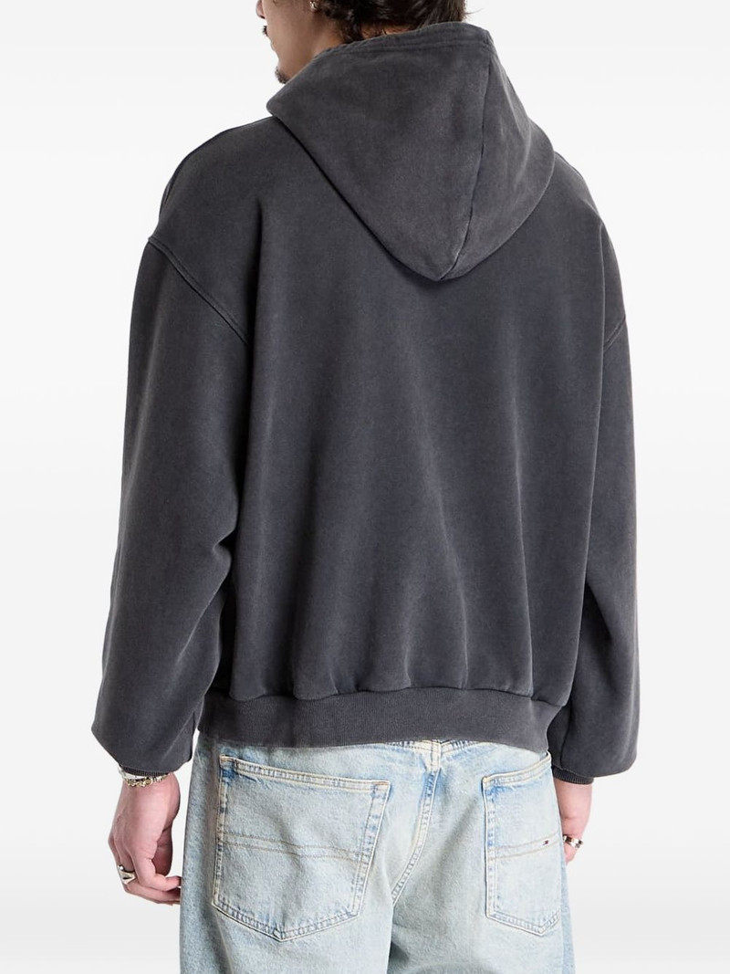 embroidered-motif hoodie 4
