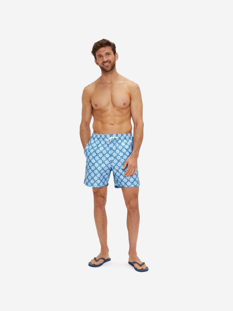 Men's Swim Shorts Tropez 11 Blue - 4