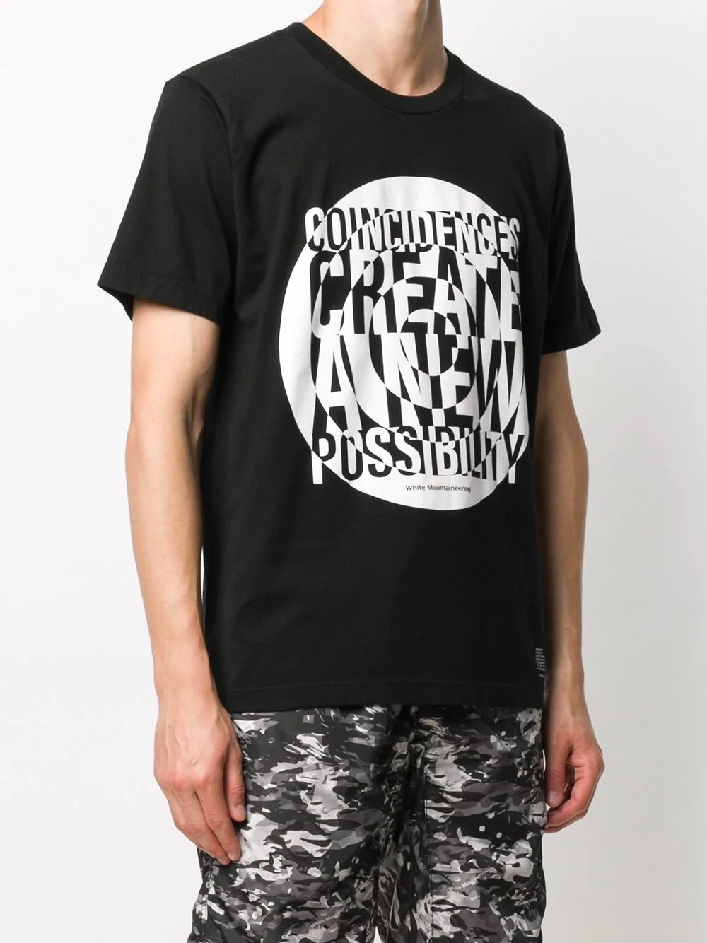 graphic-print crew neck T-Shirt  - 3