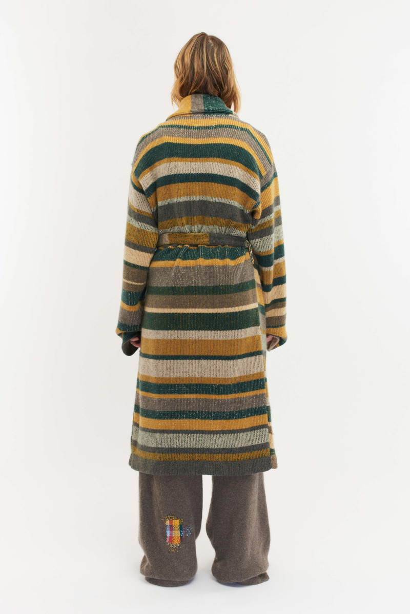 STRIPE SUPER SOFT ROBE 7