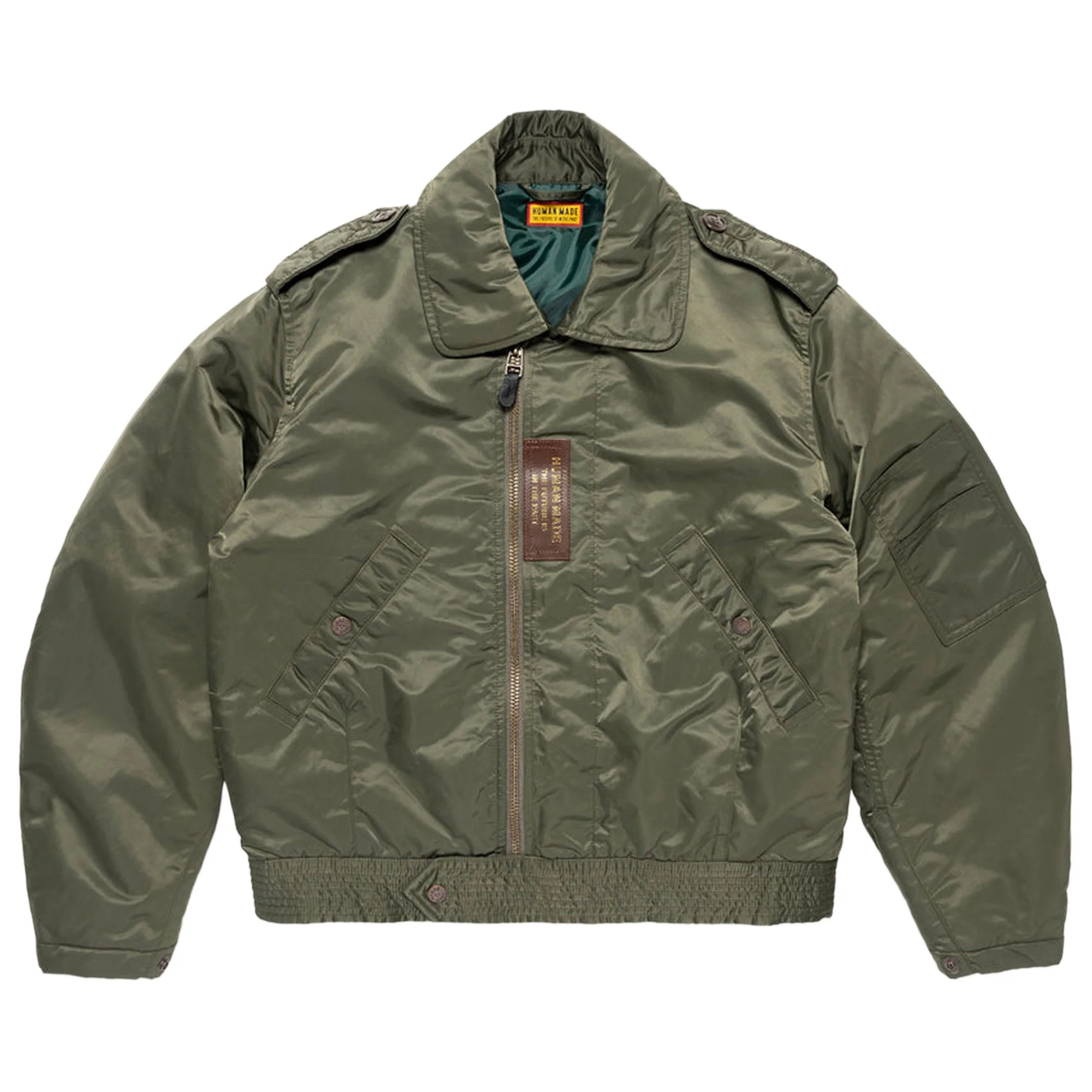 Human Made Flight Jacket 'Olive Drab' - 1