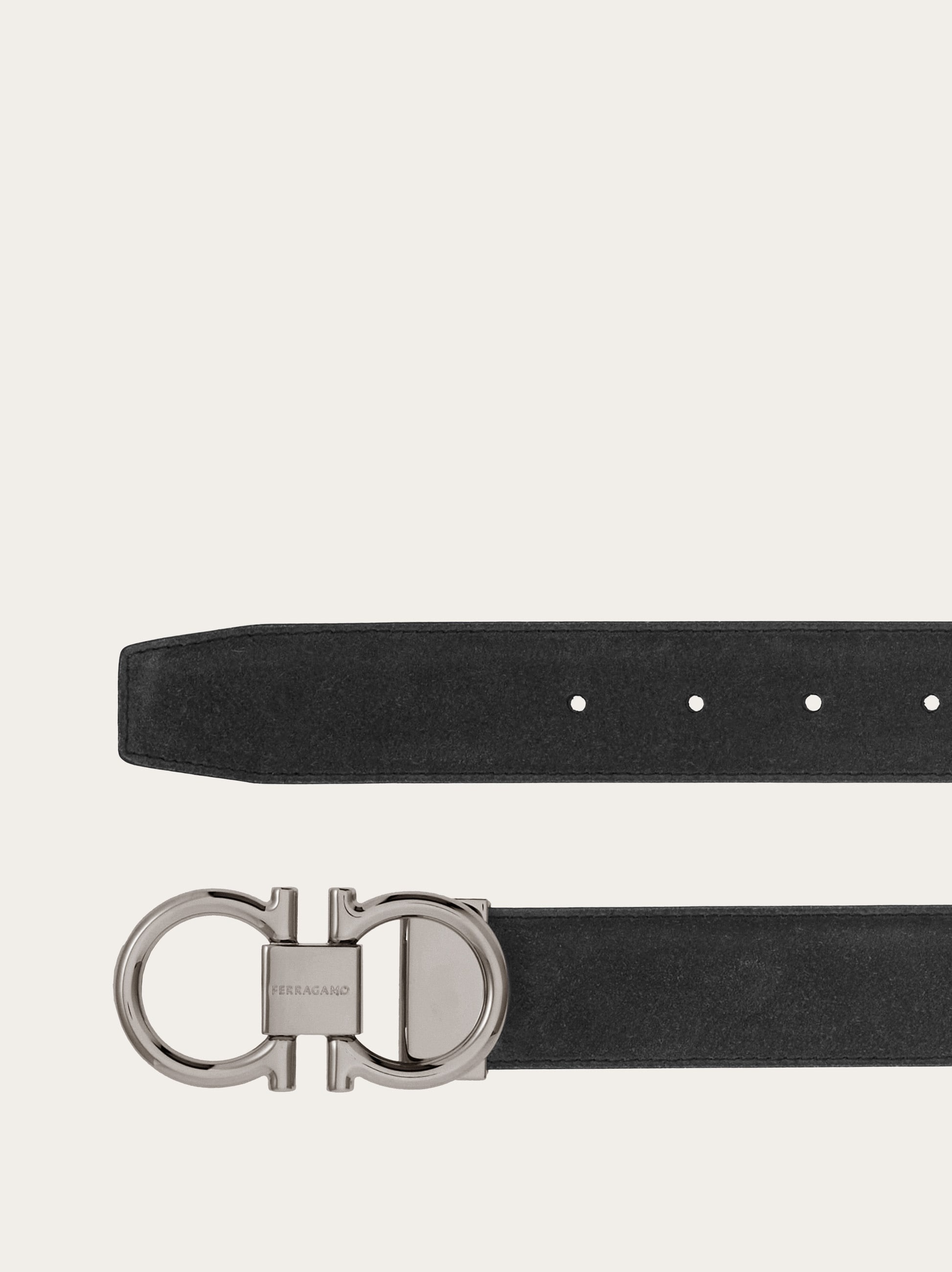 Adjustable Gancini belt - 2