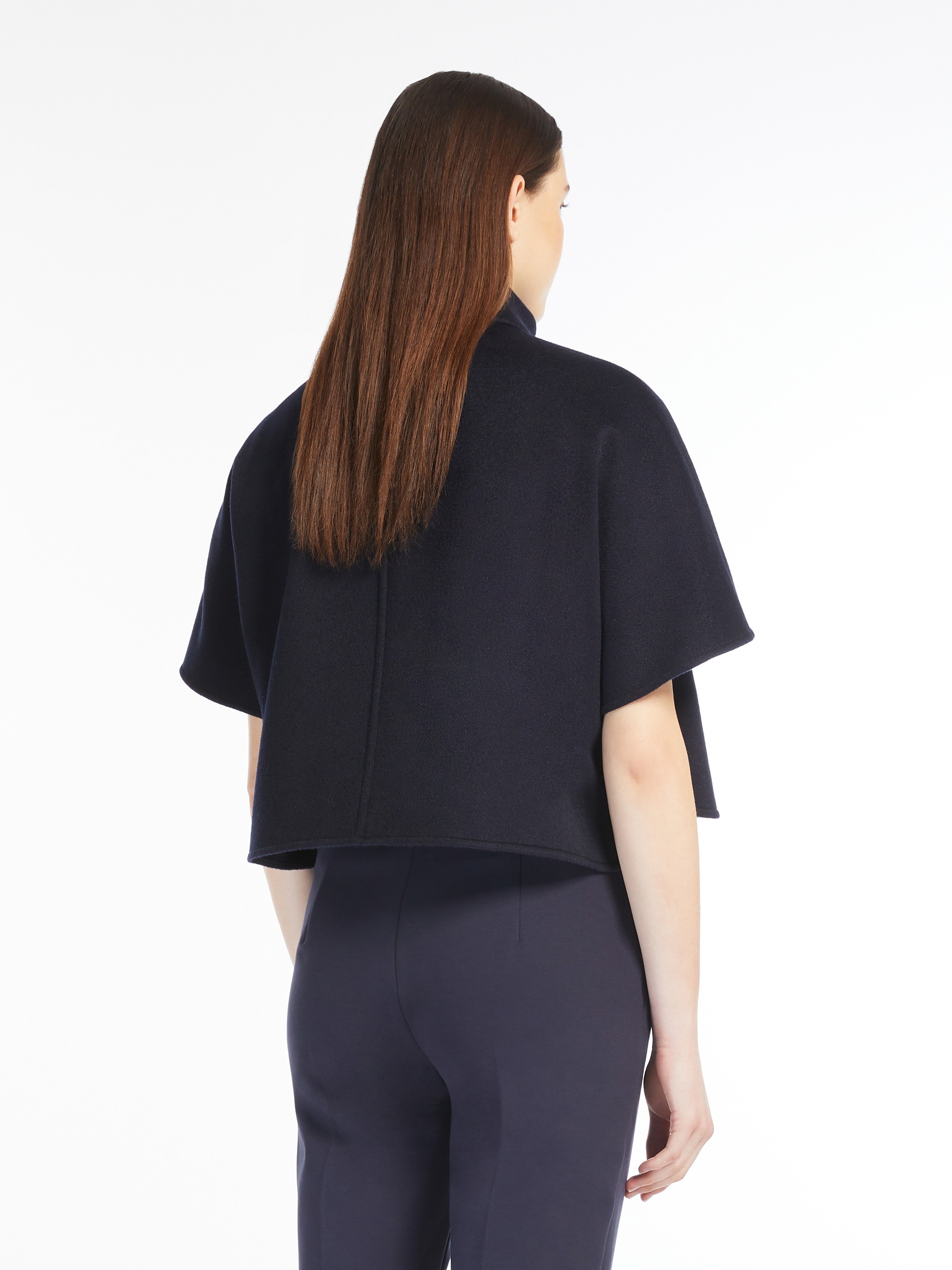 NEMI Cashmere cropped cape - 4