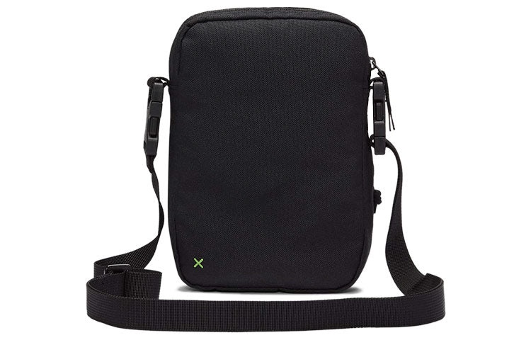 Nike Heritage Embroidered Triple Logo Shoulder Bag 'Black' DH3080-010 - 4