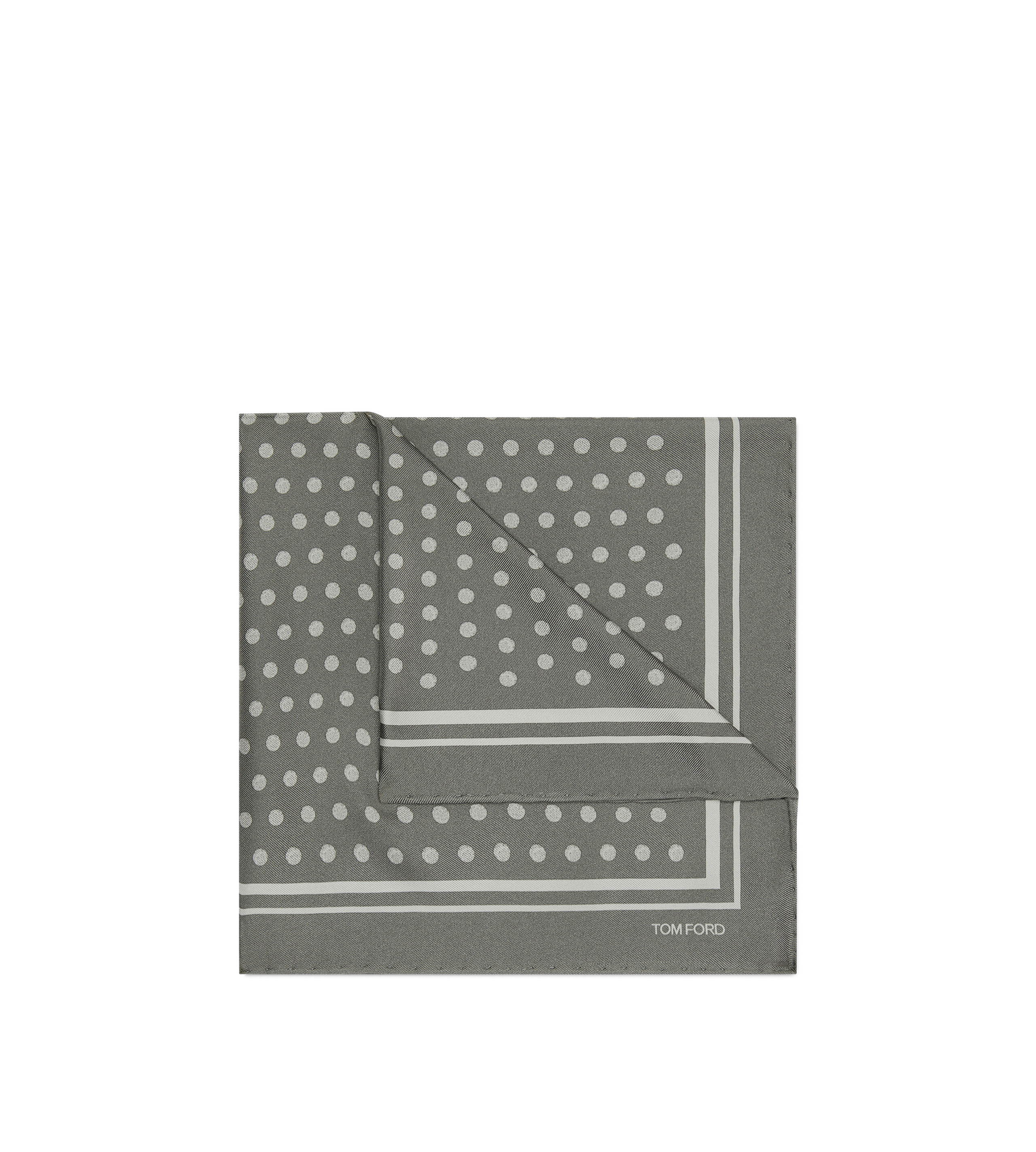 POLKA DOT SQUARE DESIGN POCKET SQUARE - 2