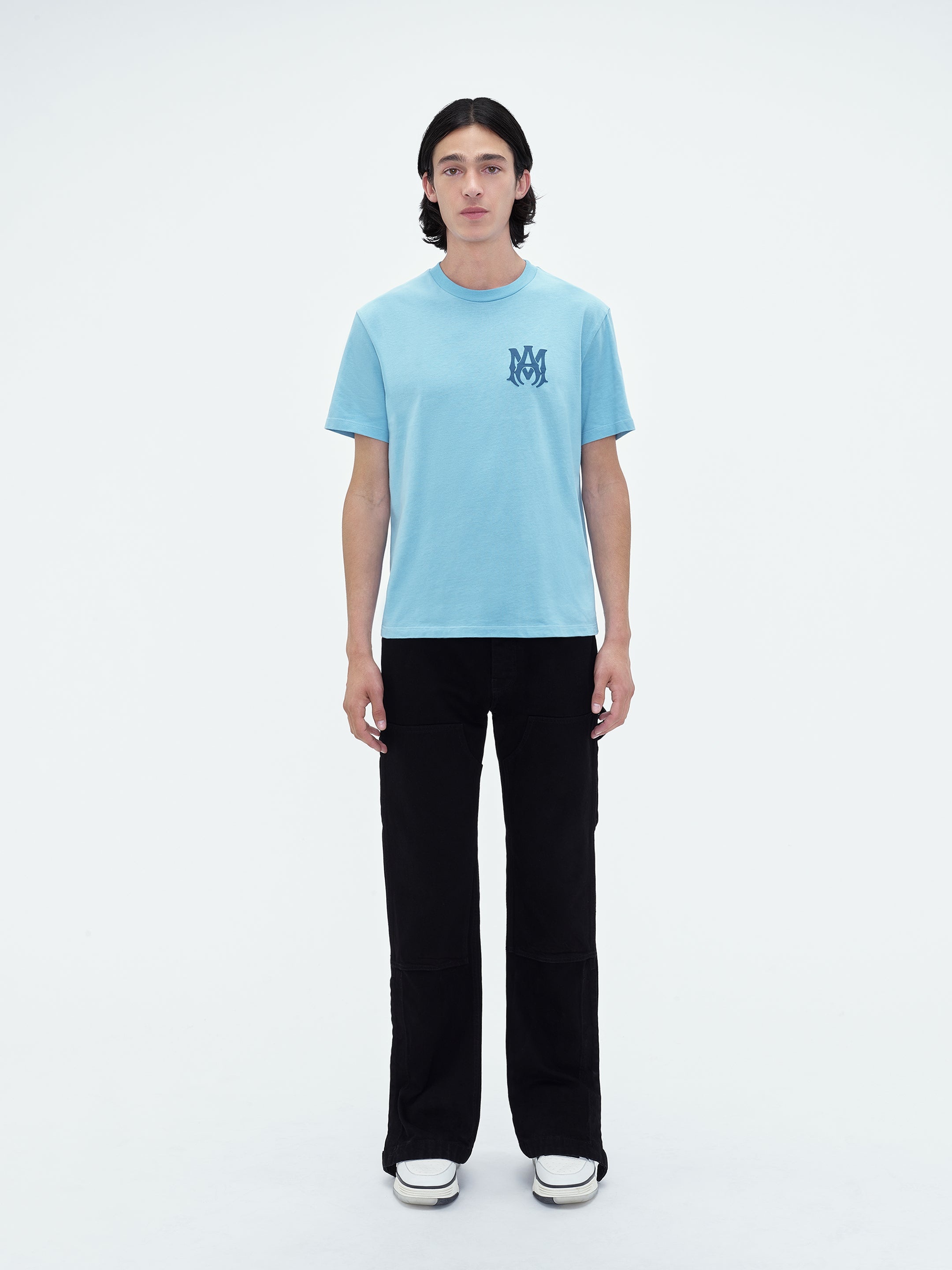 Tシャツ・カットソー AMIRI MA LOGO TEE Buy Amiri MA Logo Tee 'Purple' - PS23MJL015 510 PURP | GOAT