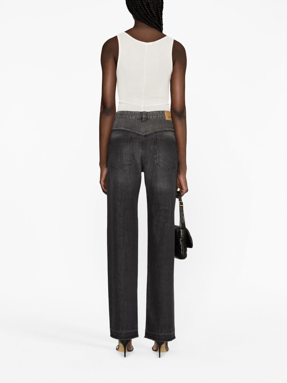 Noemie straight-leg jeans - 4