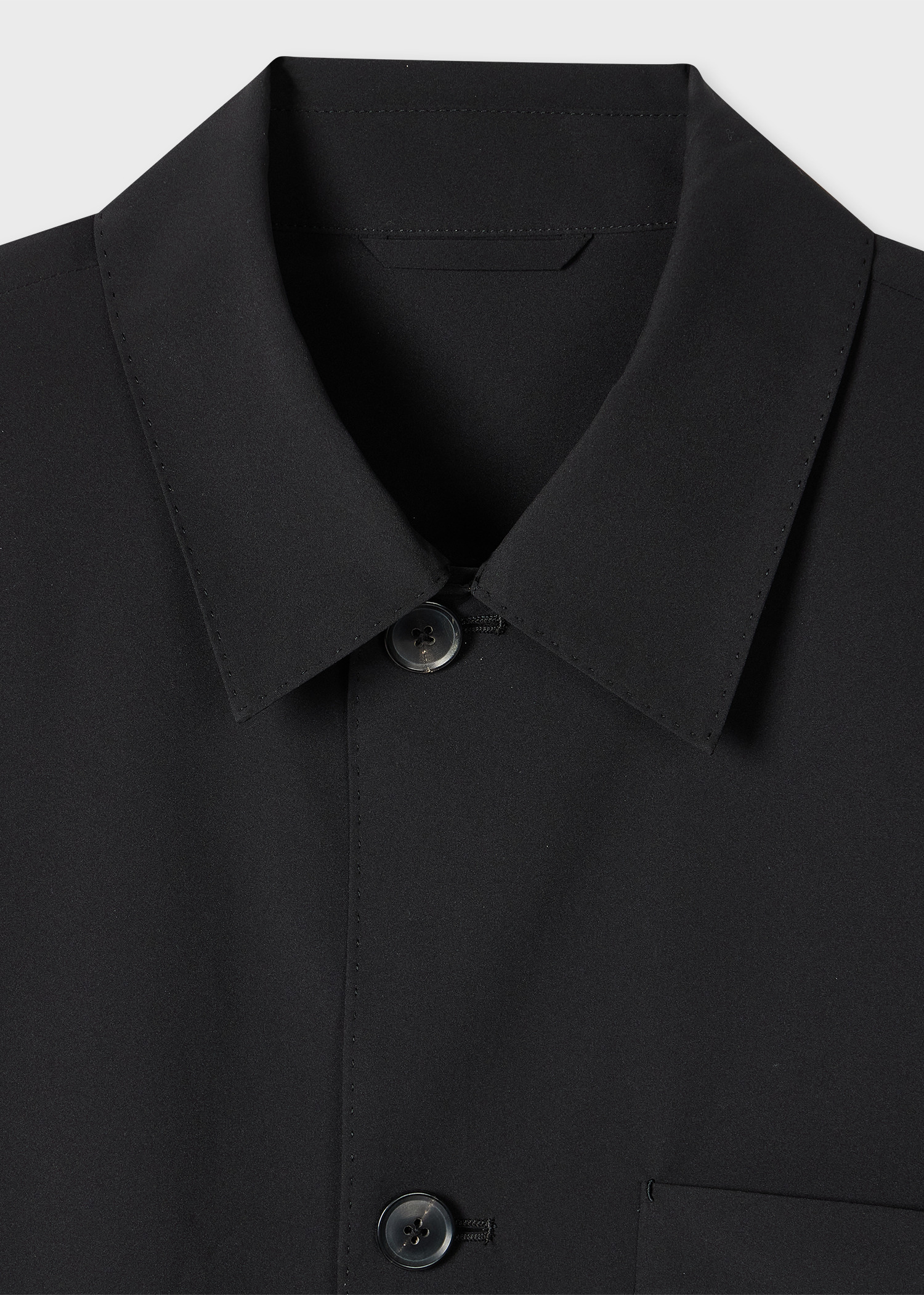 Black Two-Way Stretch Work Jacket - 2
