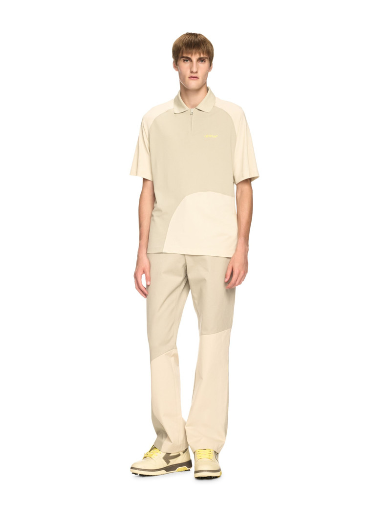 Off-White Beige Golf Pants outlook