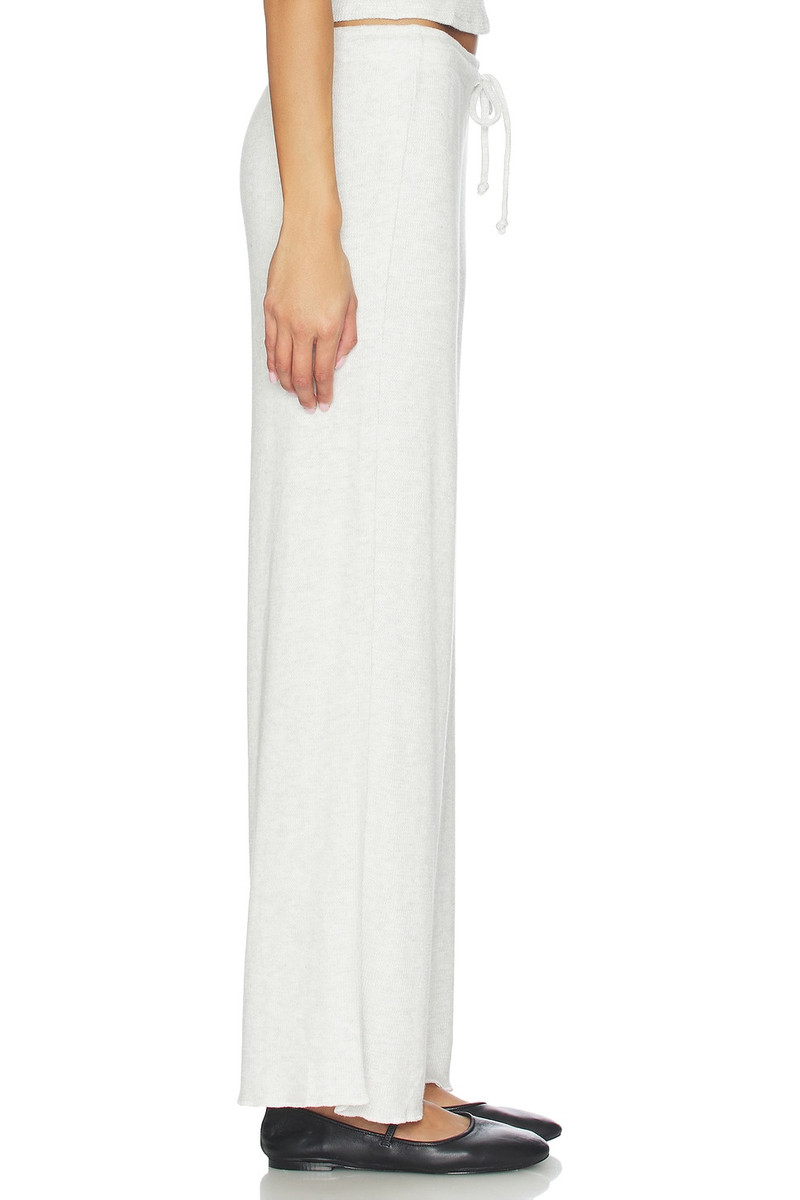 perfectwhitetee Maddie Waffle Drawstring Pant outlook