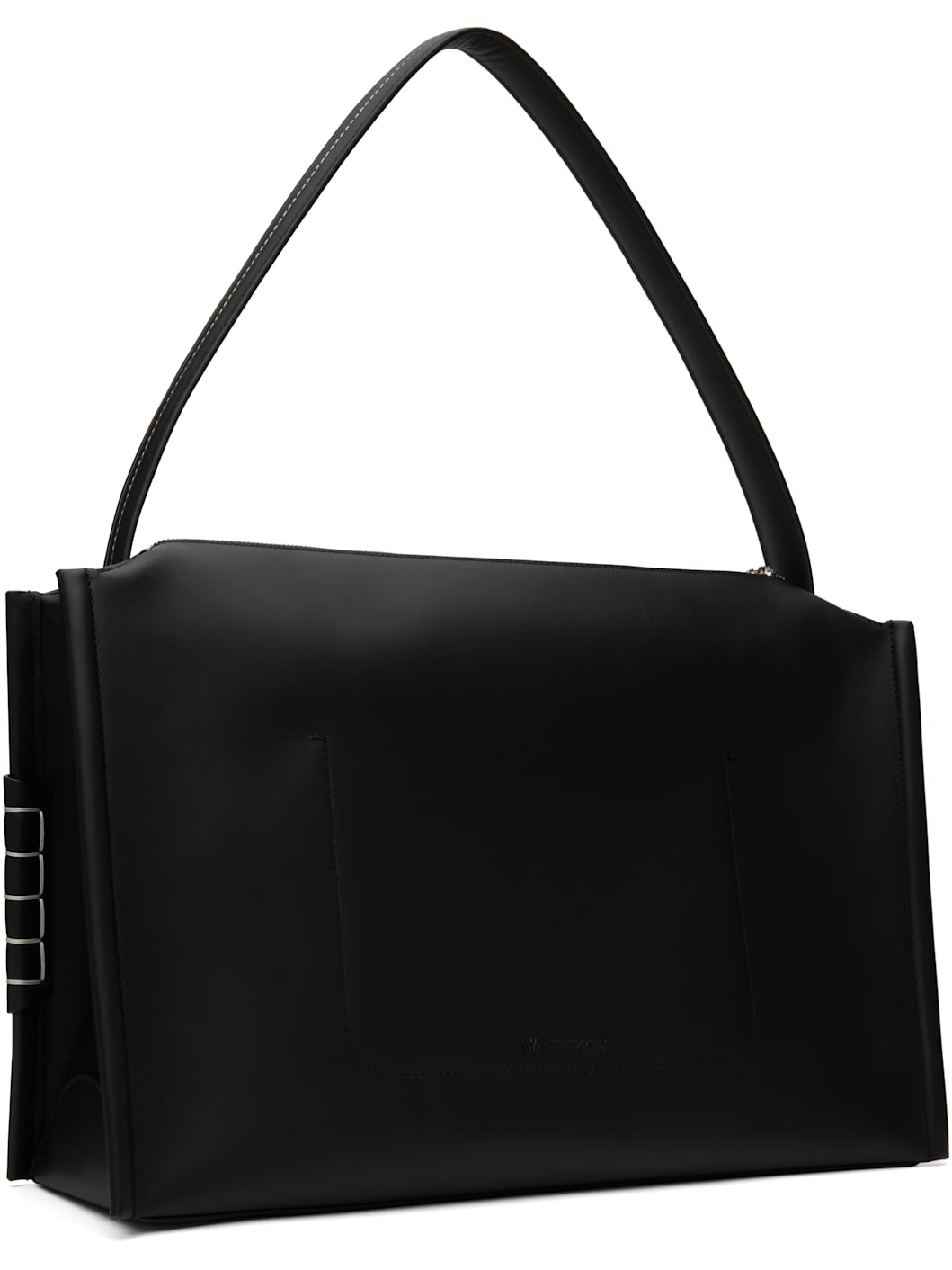 Black Large Loafer Bag - 3