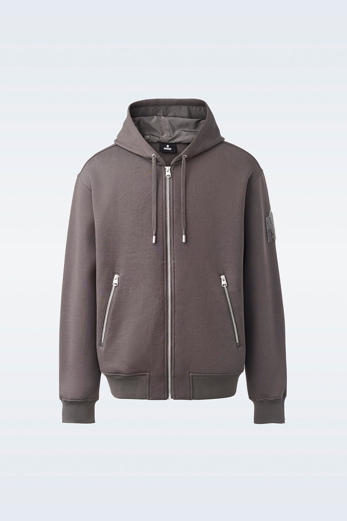 ４色●Zip Upフーディ●MACKAGE●KRYS-ZP Krystos, double-face jersey zip-up hoodie | Mackage® US