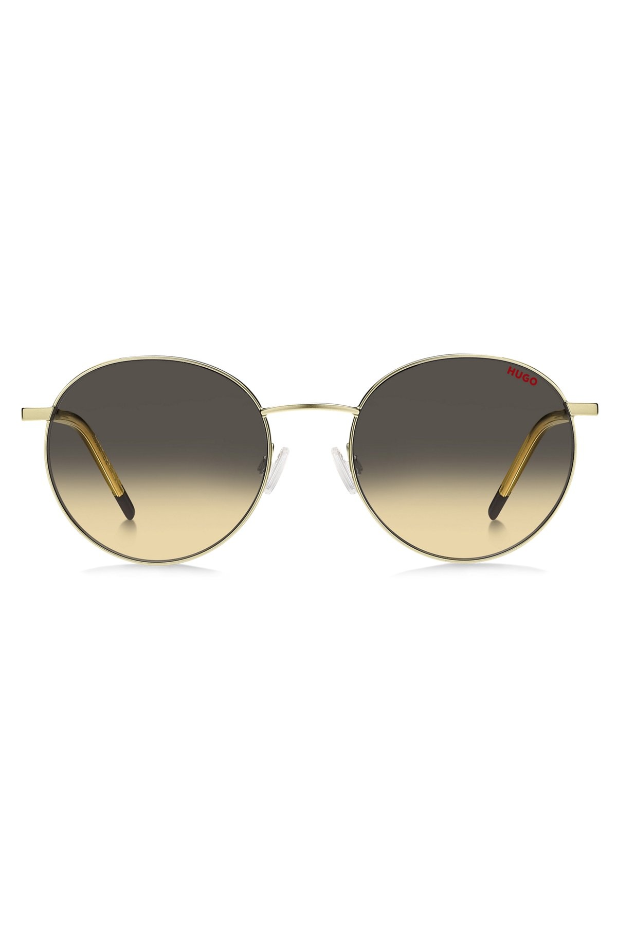 GOLD-TONE SUNGLASSES WITH OMBRÉ LENSES - 3