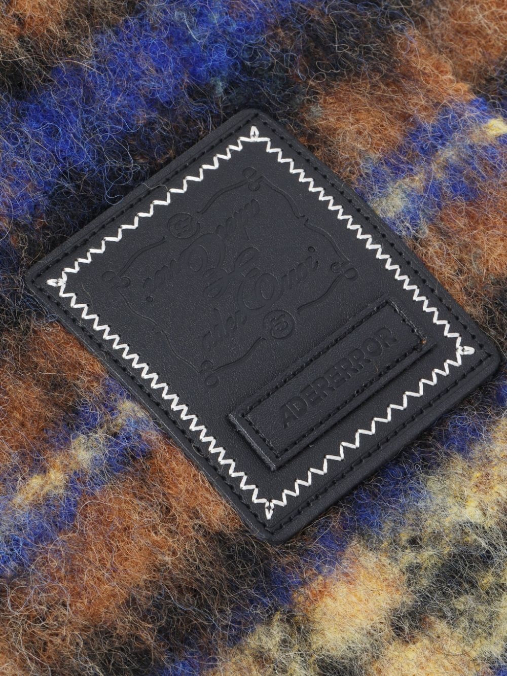 logo-appliqué scarf - 3