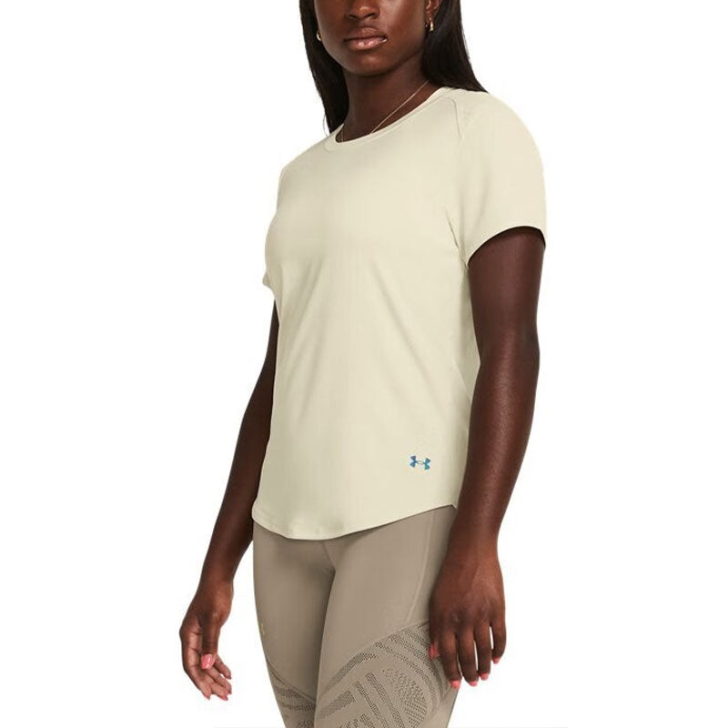 (WMNS) Under Armour Vanish Elite Vent T-shirt 'Beige' 1383638-273 - 5