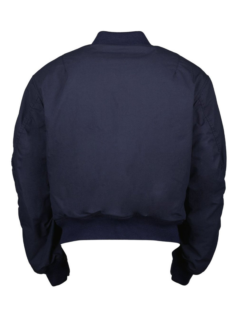 Givenchy logo-detail bomber jacket outlook