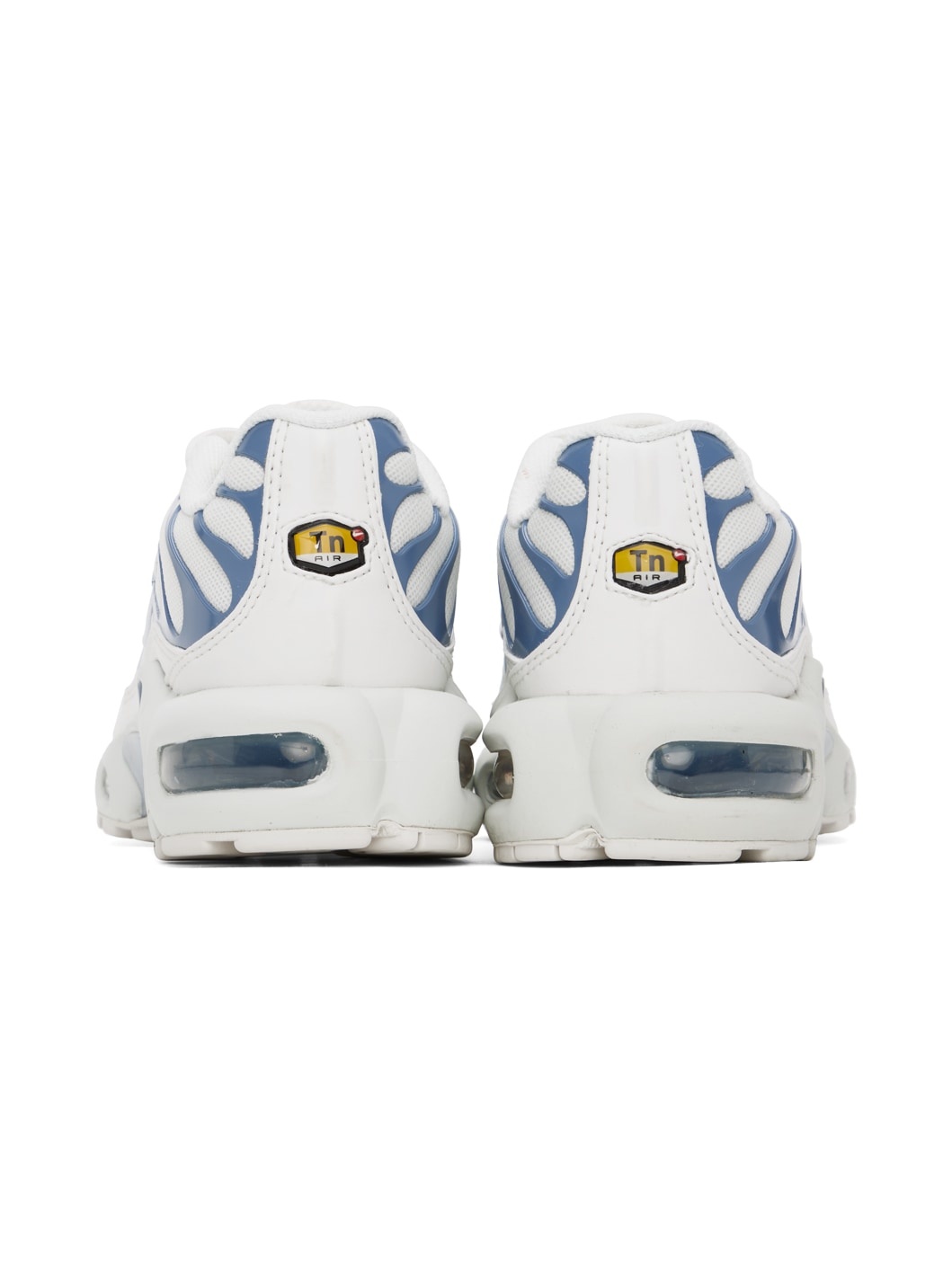 White & Blue Air Max Plus Sneakers - 2