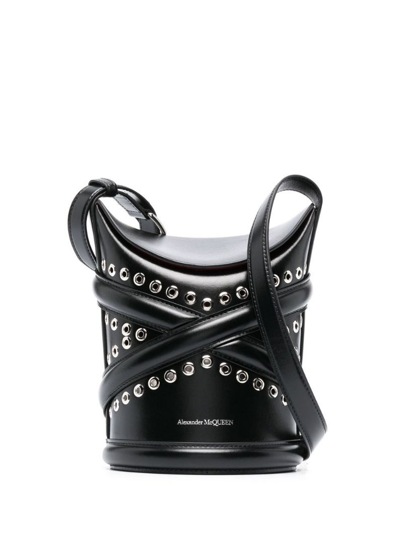 Lei studded bucket bag - 1