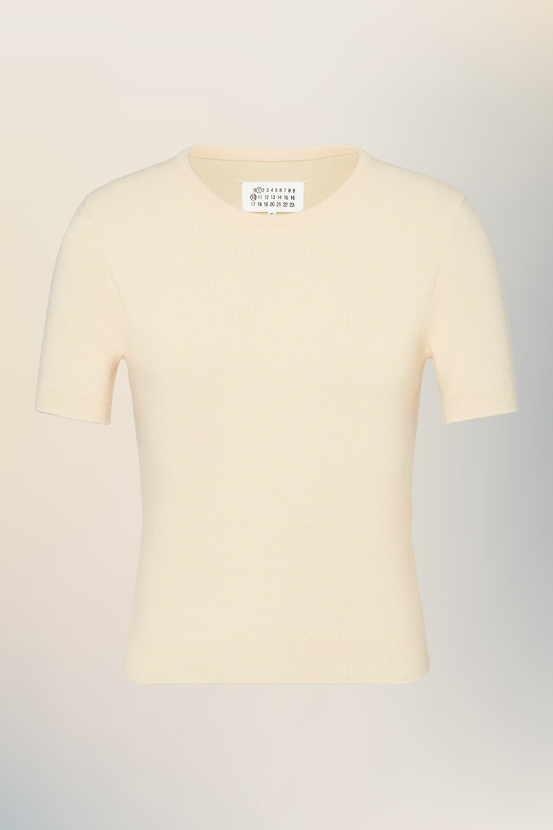 Maison Margiela Crewneck knit top outlook