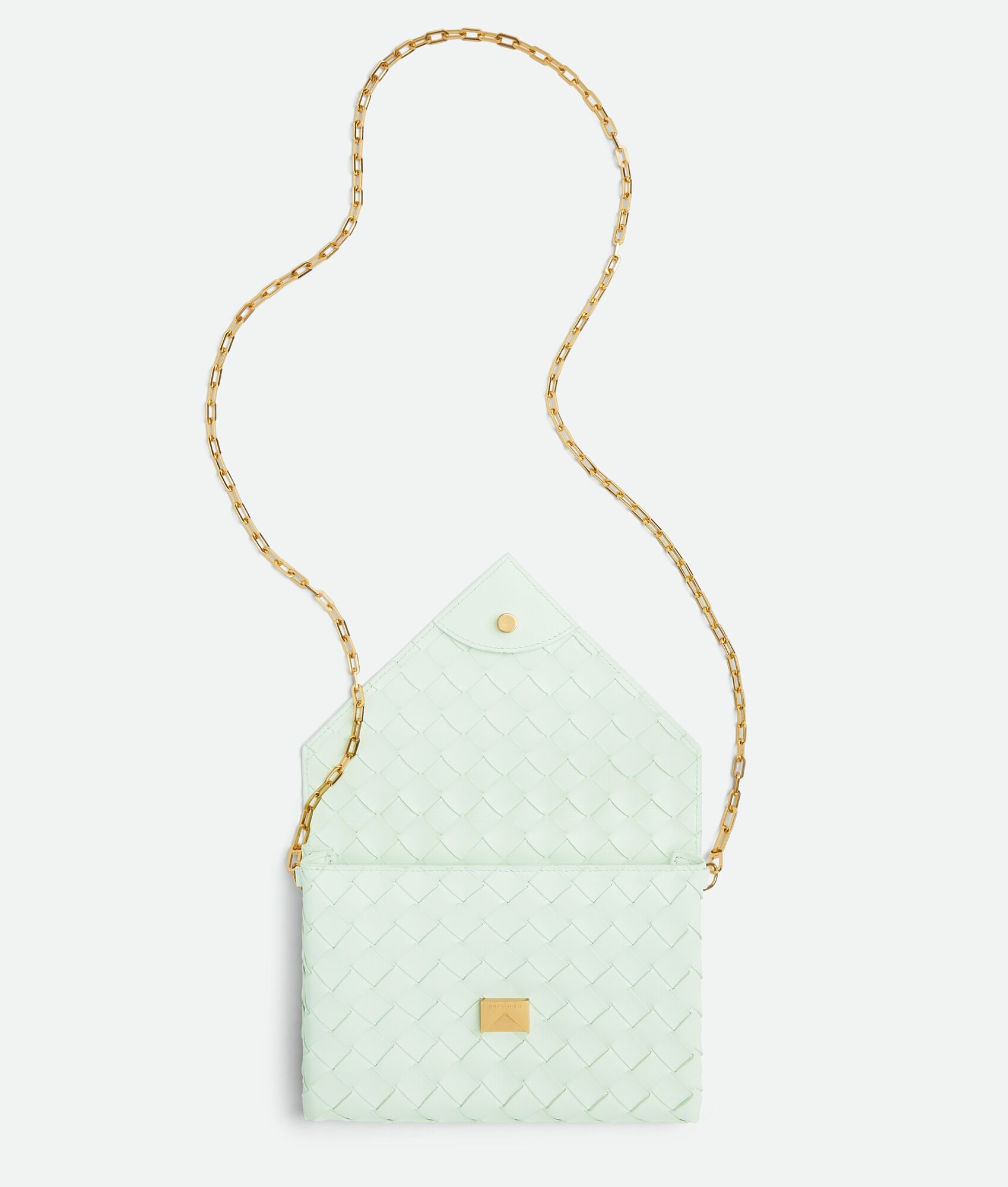 ●BOTTEGAVENETA ●ボッテガヴェネタ Pouch Origami Bottega Veneta® Women's Origami Large Envelope Pouch in Dark