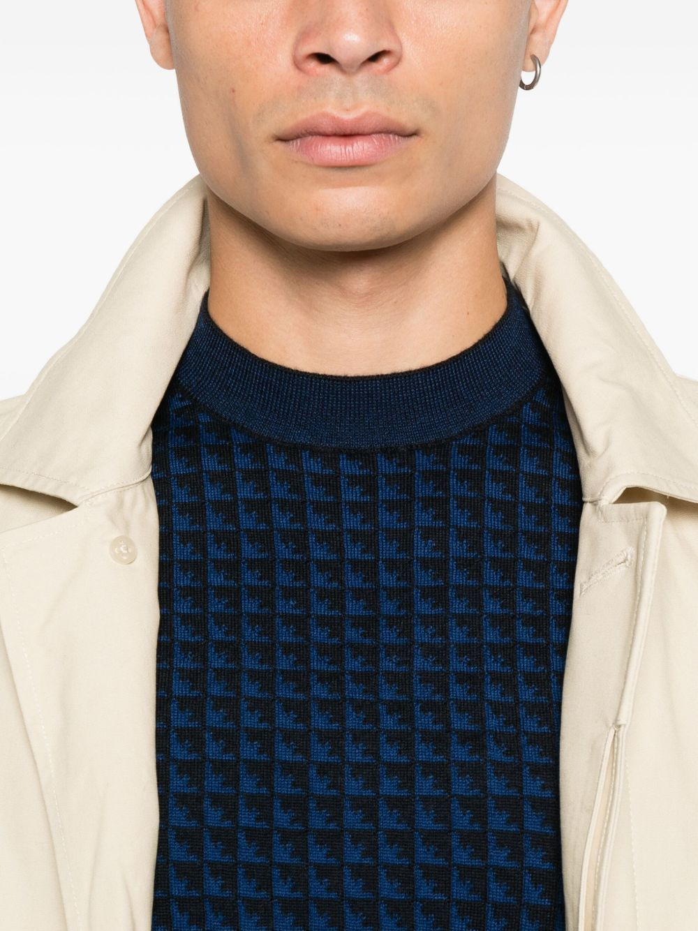 Wool Crewnekc Jumper - 4