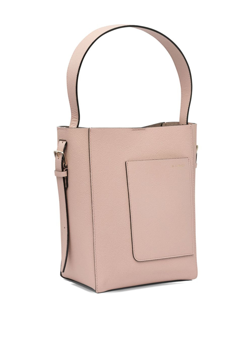 bucket-style leather tote bag - 2
