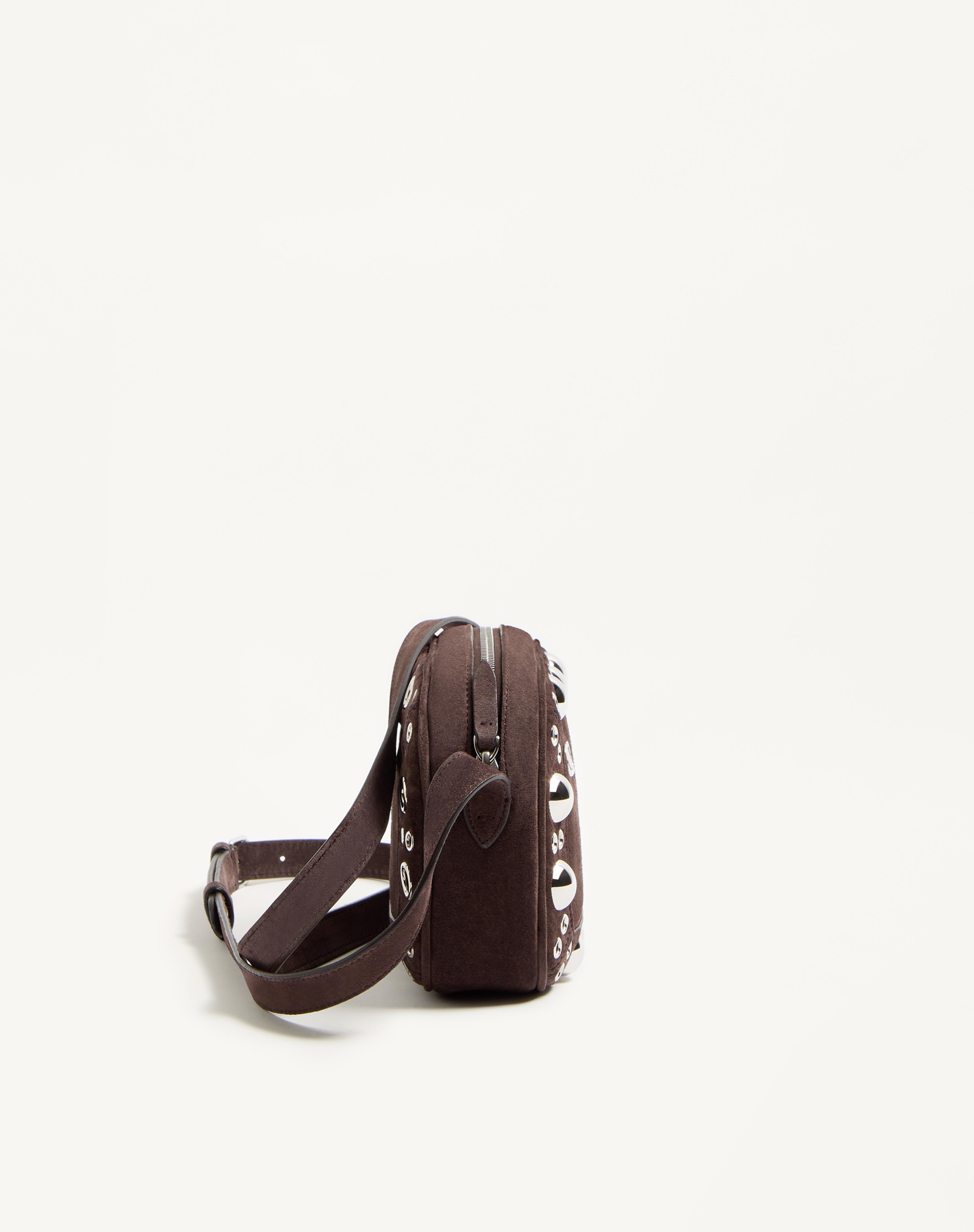 VALENTINO GARAVANI NELLCÔTE SUEDE SHOULDER BAG - 4