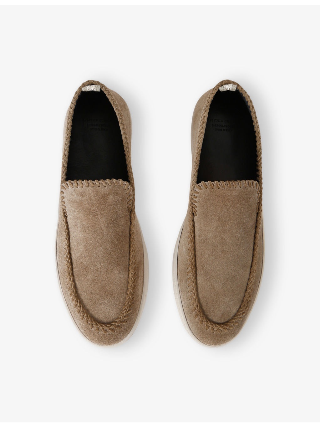 Herbie Contrast-Sole Suede Loafers - 2