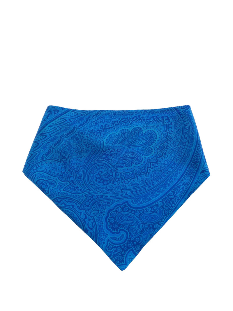 Etro Paisley Button Scarf 1
